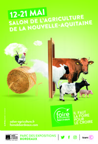 Salon de l'Agriculture de Nouvelle-Aquitaine. Du 12 au 21 mai 2018 à Bordeaux. Gironde. 